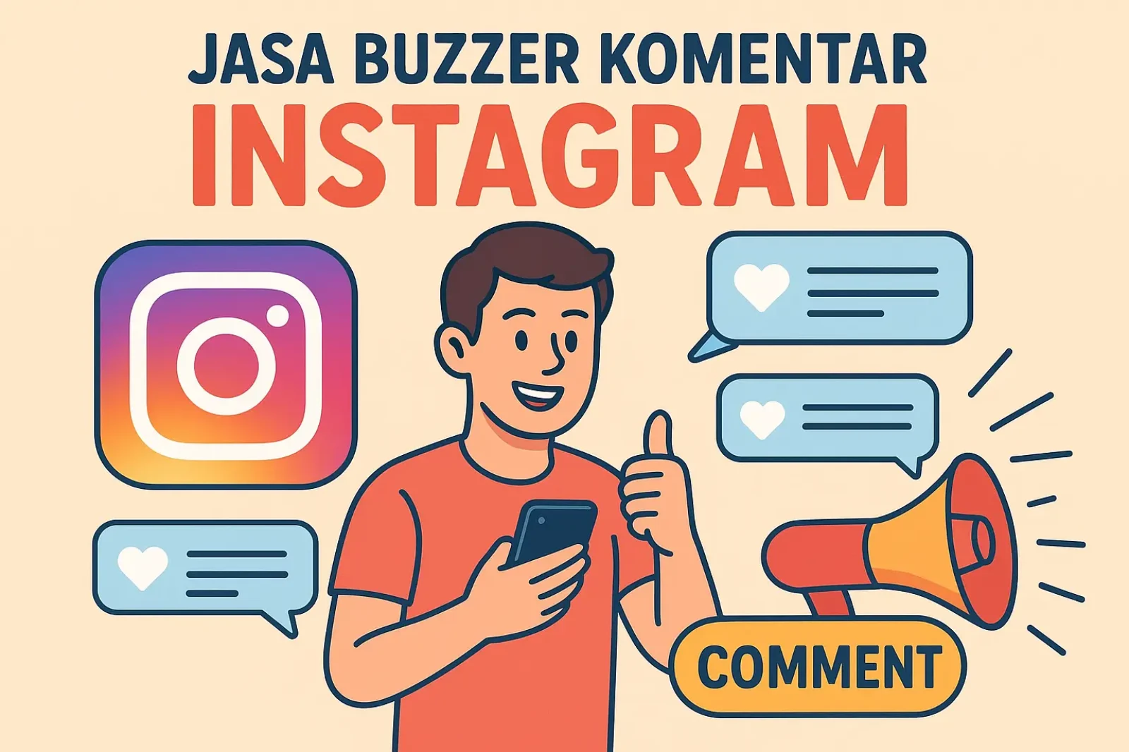 Jasa Buzzer Komentar Instagram