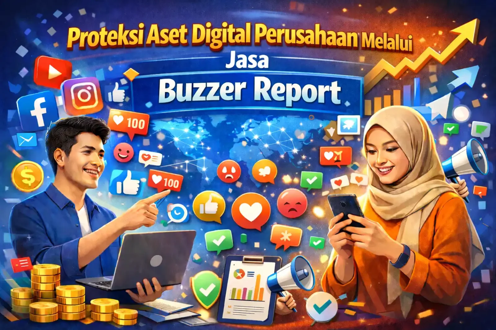 Jasa Buzzer Report